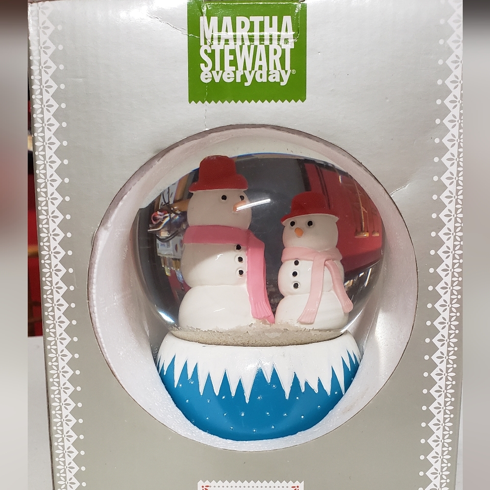 Martha Stewart Snow Globe